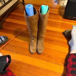 G.H. Bass & Co. Brown Wedge Boots